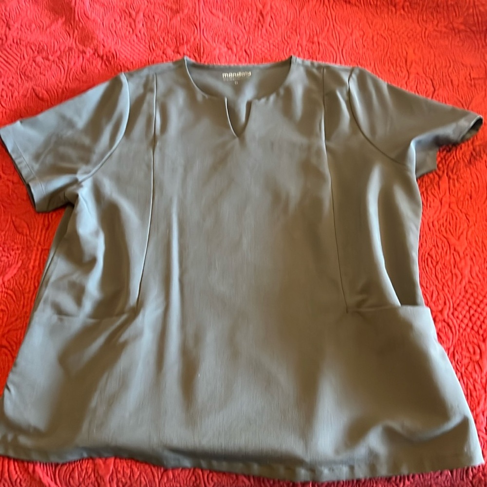 Grey Mandala scrub set